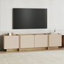Nordure Lowen Soporte para TV Mink y Sapphire Oak